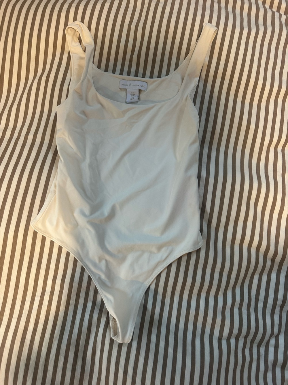 House of Harlow 1960 White Sleeveless Top